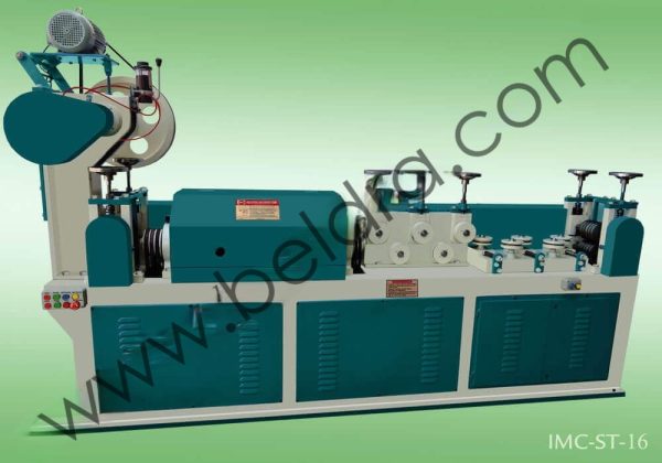 WIRE STRAIGHTENING AND CUTTING MACHINE