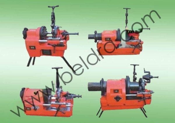 PORTABLE PIPE THREADING MACHINE